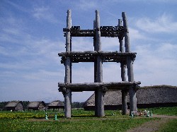 三内丸山遺跡の敷地内